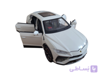 ماکت فلزی ماشین لامبورگینی اوروس دود زا رنگ سفید  Lamborghini Urus مقیاس 1:24(cz141AD)
