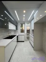 کابینت هایگلس پاک چوب دورنگ دوپله جدید کدXz۳۰۳