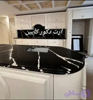 آرت دکور. کابینت انزو. پولیش فوق براق و پلی اورتان ضخامت ۲۵میل کیفیت درجهAتهران وکرج