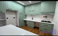 کابینت نیوکلاسیک روکش خارجی وکیوم ورنگ پلی اورتان دررنگ بندی ۴قسط.کد ۶۲۲
