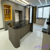 کابینت نیوکلاسیک کامل همراه باجزیره جدیدوکافی بار نقدواقساط کدb ۴۵۹