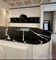 کابینت انزو پولیشی سوپربراق پلی اورتان باصفحه کوارتز کدsd۳۹۱