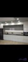 کابینت سفارشی تهران وکرج هایگلاس براق و سوپر مات رنگ بندی وطراحی شخصی