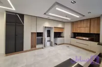 کابینت در۴قسط. ام دی اف و هایگلاس مات وبراق رنگبندی کد ۵۲۹