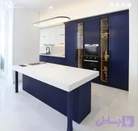 کابینت تهران وکرج سفارشی هایگلاس وسوپرمات نئوکلاسیک رنگ بندی به روز