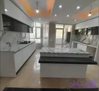 کابینت دوپله دورنگ پاک چوب در۴قسط کد ۴۸۳