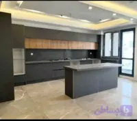 کابینت در۴قسط.هایگلاس مات پاک چوب دوپله سفارشی کد۵۹۳