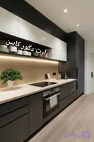 آرت دکور. کابینت هایگلاس سوپر مات آنتی فینگر رنگ بندی کامل سفارشی بدون واسطه تهران وکرج