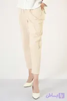 شلوار کتان زنانه کد W120