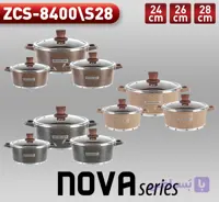 سرویس قابلمه گرانیت زیو مدل Z-8400-28