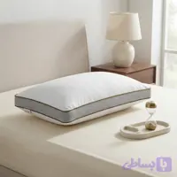 بالشت طبی دیواره تنفسی ترکسان پارچه هتلی سفید ترک الیاف میکروژل ترک (کد AGAUR)