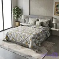 سرویس روتختی دونفره طرح لوزی ۶ تکه میکرو برند رادمهر (کد TPK7T)