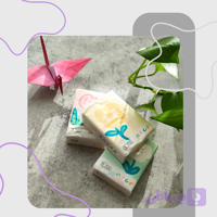 دستمال کاغذی طرح دار جیبی طرح گل