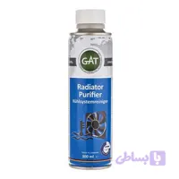 محلول تمیز کننده رادیاتور خودرو گات GAT حجم 300 میلی لیتر مدل Radiator Purifier