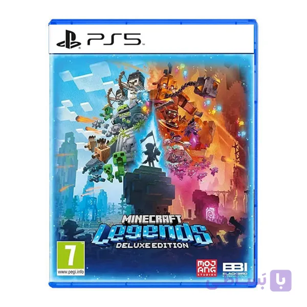 دیسک بازی Minecraft Legends – Deluxe Edition Orginal برای ps5