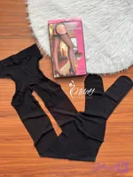 جوراب شلواری شیشه ای فاق باز کد 2510