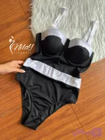 مایو یکسره اسلیپ کاپدار کد 3250
