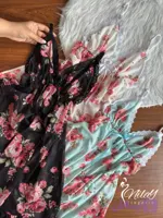 لباسخواب حریر گلدار کد 4270