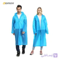 پانچو طبیعت گردی سیلیکونی کاور باران  مدل: پانچو طبیعت گردی سیلیکونی ( چند بار مصرف ) کد: C.1030 EVA LIGHTWEIGHT RAINCOAT C.1030