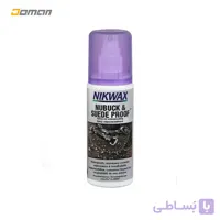 اسپری ضدآب کفش نیک واکس NIKWAX انگلیس مدل: نیک‌ واکس نبوک ساد پروف 125 میل NIKWAX NUBUK&amp;SUEDE PROOF 125ml