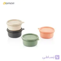 ظرف غذا؛ کوه و کمپ؛ سان کوک SUN COOK ترکیه مدل: ست چهار عددی ظرف مواد غذایی مینی فود ساور سان کوک Sun Cook Mini Food Saver 4 set / Mini Saklama Kabi 4 set