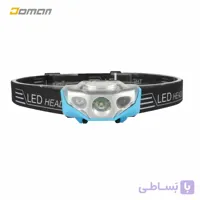 چراغ پیشانی – هدلمپ کوهنوردی؛ سنسور دار شارژی  مدل: شارژی سنسور دار – کد: DH906