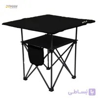 میز کمپینگ تاشو پرستیز نیچر مدل دو طبقه پارچه ای چهار نفره