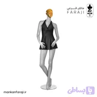 مانکن کامل زنانه سر فضایی مدل ایستاده کد 100
