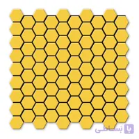 کاشی استخری البرز شش ضلعی براق طرح SG Glossy کد SG Yellow 1