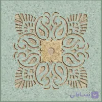 کاشی استخری البرز طرح تورین براق سایز ۱۵-۱۵ کد Turin