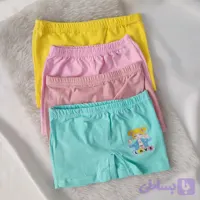 پک دو عددی شورت پادار دخترانه
