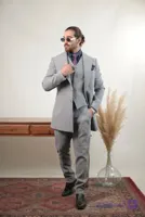 ست پالتو و شلوار و جلیقه فوتر بسته 24 عددی