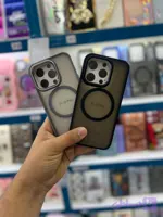 قاب مگ سیف اصلی پشت مات موج دار آیفون iphone 12 pro