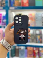 قاب سیلیکونی طرح سگ آیفون iphone 13 pro