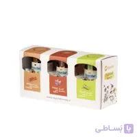 پک کادویی سه تایی عسل های طعم دار رایحه