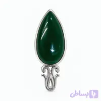 سنجاق سینه نقره سرو چمان