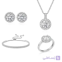 نیم ست نقره کوبیک QP-7163