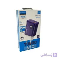 آداپتور شارژر تایپ سی سولوفر Soloffer TC-67 PD 20W adaptor