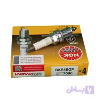 شمع پایه کوتاه سوزنی پلاتینیوم ان جی کی ژاپن 7090 همیارحامی BKR5EGP