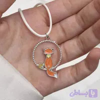 گردنبند فانتزی بند چرمی کد14