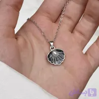 گردنبند پینترستی صدف مروارید دار کد14