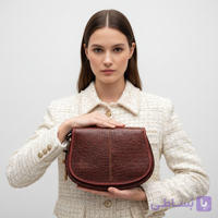 کیف چرم طبیعی مدل مینی ویدا کد 9140