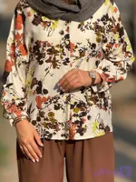 شومیز طرحدار وارداتی