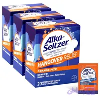 هنگ آور جوشان تسکین آلکا سلتزر بایر Bayer Alka-Seltzer (20 عددی)