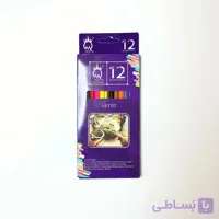 مداد رنگی  آرتیست ام کیو 12 رنگ مقوایی