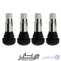 والو (والف) استیل لاستیک تیوپلس خودرو TR414C (یک عدد)