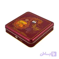سوهان کرمانی عسلی تخت جعبه فلزی – 350 گرمی