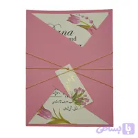کارت عروسی مستطیل درب سه گوش M214