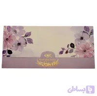 کارت عروسی مدل نامه ای طرح گل M93