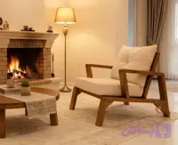 مبل تک نفره راحتی مدل سپید